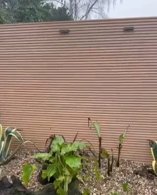 Outdoor Slat Wall Panels | Premium Composite Technology | 235cm x 152mm| Light Oak - Image 3